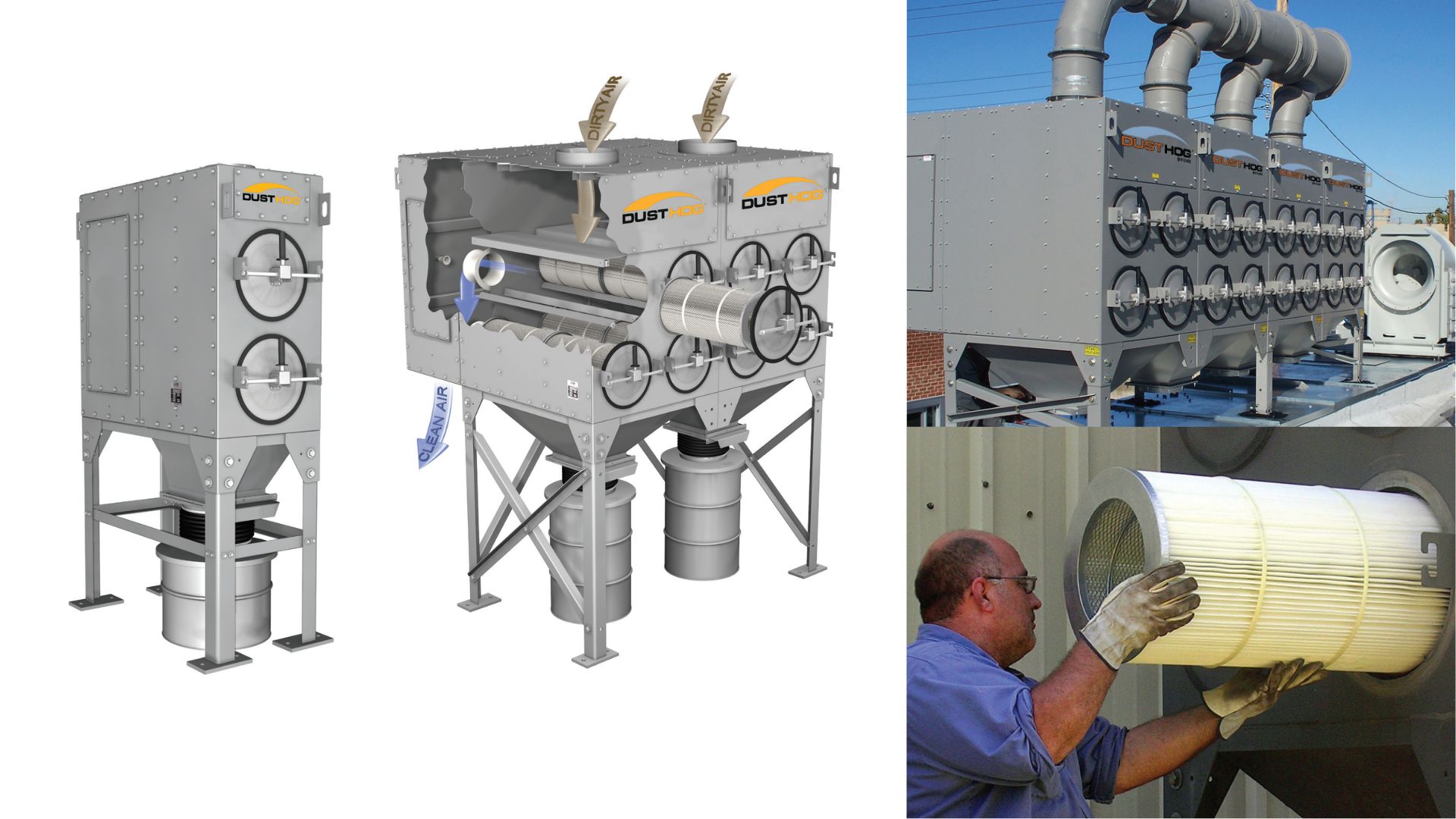 DustHog® SFC Series Cartridge Dust Collector