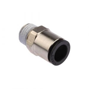 Legris LF3000 Series Straight Threaded Adaptor, R 14 Male to Push In 10 mm