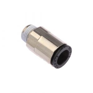 Legris LF3000 Series Straight Threaded Adaptor, R 18 Male to Push In 8 mm