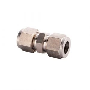 Parker Stainless Steel Pipe Fitting, Straight Union 12in