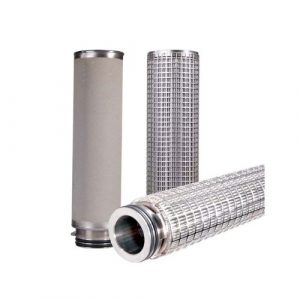 Sintered and Pleated Steam Filter Cartridges
