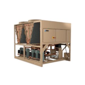 YORK® YLAA เครื่องทำน้ำเย็นแบบสโครล ขนาด 40-230 ตัน ความเย็น (140-800 กิโลวัตต์)
