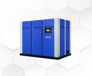 Oil free screw air compressor - denair