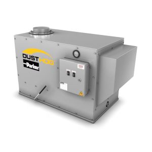 DustHog® VF-1500 เครื่องดูดฝุ่นแบบพกพาแบบติดตั้งถาวร