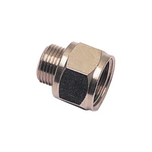Transair® ตัวเพิ่ม BSP ตัวผู้แบบเรียวลงเป็น BSP ตัวเมียแบบขนาน