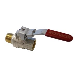 Transair® Lockable Double Female BSPP Threaded Ball Valve (1)