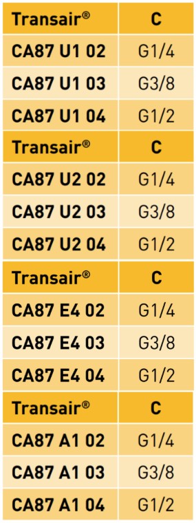 Transair® Male Probe - BSP Parallel datasheet