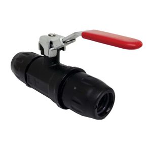 BALL VALVE DN16,5 FEM ALE WITH D8 DRAIN