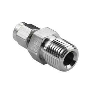 Tube Fitting, BSPP Male Connector - A-LOK Series