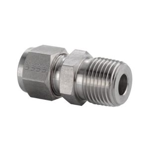 Tube Fitting, NPT Male Connector - A-LOK Series