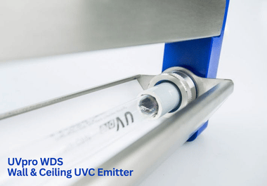 UVpro WDS_ – เครื่องปล่อยรังสียูวีซีสำหรับติดผนังและเพดาน