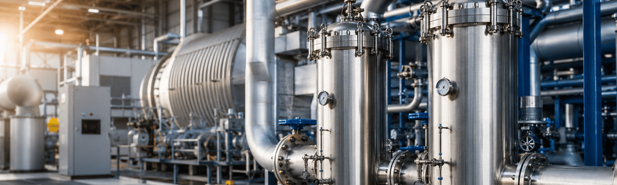 Modern power plant filtration