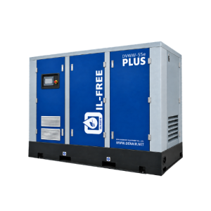 Denair Dry Oil-Free Screw Air Compressor PLUS Series DVWW-55e