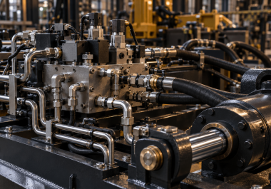 Engineered high-pressure hydraulic manifold