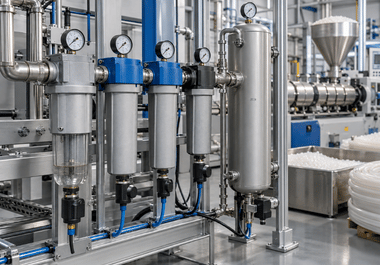 Filtration-system close-up