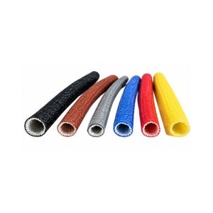 RS PRO Braided Silicone Rubber Silver Fire Sleeve, 15m Length 203 mm Cable Diameter