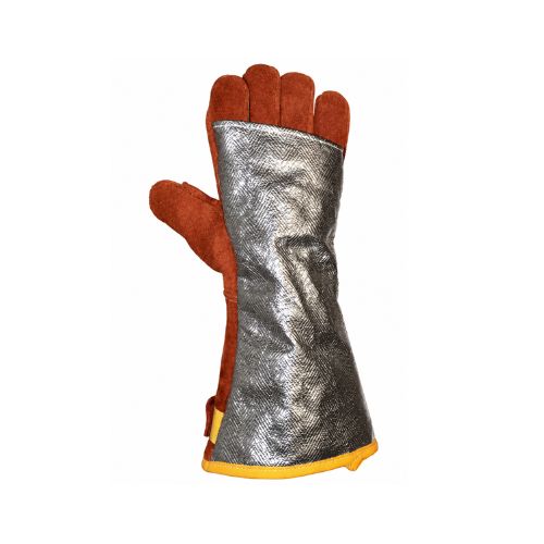 RS PRO Brown Chrome Leather Work Gloves