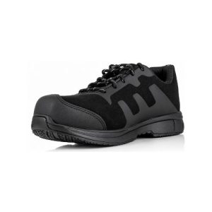 RS PRO Men's Black Fibreglass Safety Trainer, UK 8, EU 42