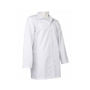 RS PRO White Unisex Reusable Lab Coat