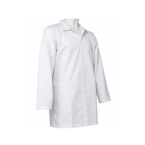 RS PRO White Unisex Reusable Lab Coat