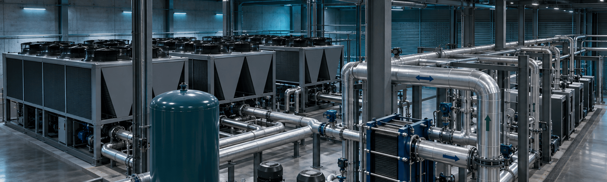 industrial chiller installation
