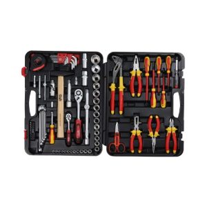 RS PRO 88 Piece Electrician Tool Kit Tool Kit with Case VDE_1000V Approved